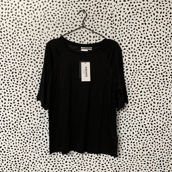 Vero Moda Tops - Final Price! NWT Aware by Vero Moda Black Tee